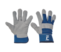 Kombinované rukavice Eider modré v.9