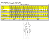 PAYPER kalhoty Pánské _UNI
