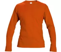 CAMBON_tričko_dlouhý_rukáv_oranžová