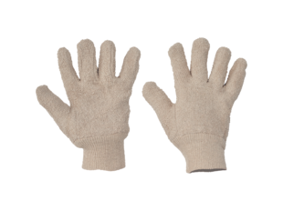 DUNLIN rukavice bavlněné uzlíčkové elast. manžeta