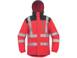 KNOXFIELD HVPS WINTER parka červená