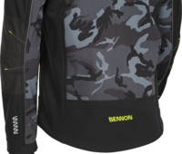 CAMOS JACKET BLACK/GREY softshell.bunda maskáč-5