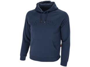 BNN MACHR SWEATSHIRT BLUE mikina+kapuce modrá