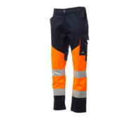 PAYPER WORKING HiVis kalhoty pas 250 oranž.-1