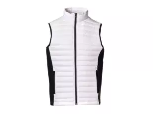 PAYPER SUBWAY pánská zateplená vesta-bílá