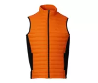 PAYPER SUBWAY pánská zateplená vesta-oranžová