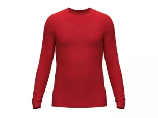 PAYPER TPLAY LS tech. triko DLOUHÝ rukáv-červené