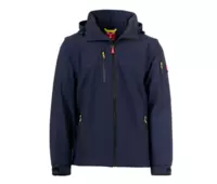 PAYPER CREEK 2IN1 softshellová bunda-modrá navy-4