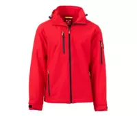 PAYPER CREEK L.I.T.lehká softshell bunda-červená-3