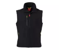 PAYPER CREEK VEST softshellová vesta-černá
