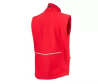 PAYPER CREEK VEST L.I.T. lehká softshellová vesta-červená-1