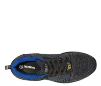 BNN KNITTER S1 ESD Blue Low POLOBOT. textil Modrá-7