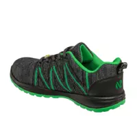 BNN KNITTER S1 ESD Green Low POLOB.textil Zelená-4