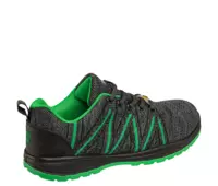 BNN KNITTER S1 ESD Green Low POLOB.textil Zelená-5