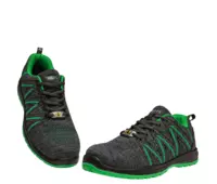 BNN KNITTER S1 ESD Green Low POLOB.textil Zelená-6