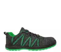 BNN KNITTER S1 ESD Green Low POLOB.textil Zelená-1