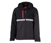 PAYPER WISE LITE PAD lehká softshell bunda-antracit