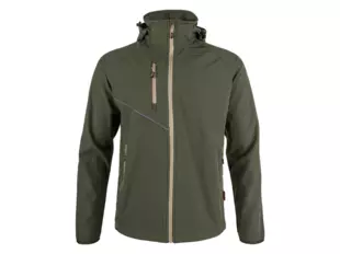 BNN FORCE Jacket green/sand bunda softshell zelená