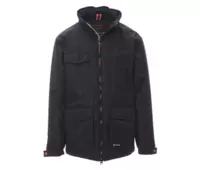 PAYPER RENEGADE MID bunda dlouhá-černá