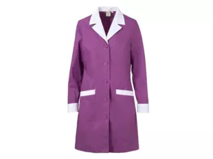 PAYPER WOOD LADY plášť dámský dlouhý rukáv-fialová