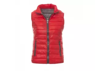 PAYPER CASUAL LADY zateplená vesta-červená