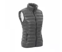 PAYPER CASUAL LADY zateplená vesta-šedá steel-1