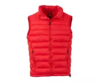 PAYPER CITY zateplená vesta-červená