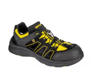 BNN BOMBIS S1 ESD NM 4WIDE Sandal černá/žlutá