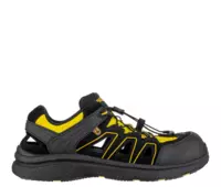 BNN BOMBIS S1 ESD NM 4WIDE Sandal černá/žlutá-3