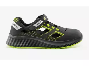 ARTRA ARSO 701 618080 S1 P ESD sandál černý/zelený
