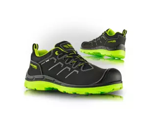 VM ANCONA 2695-O2 pracovní polobotka černá/zelená
