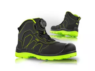 VM GROSSETO 2650-S3L BOA bezpeč.kotníková obuv černá/zelená