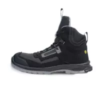 PANDA UNO S3S ESD LG SR kotník.obuv černá/šedá-1