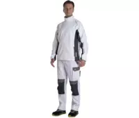 MAX ECO STRETCH softshell bunda bílá-6