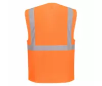 PW ES376 ES1 Essential Hi-Vis Mesh Executive vesta oranžová-1