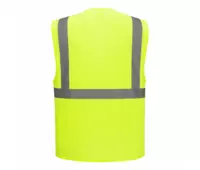 PW ES376 ES1 Essential Hi-Vis Mesh Executive vesta žlutá-1