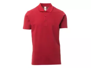 PAYPER ROME Polo triko krátký rukáv 185g-bordó