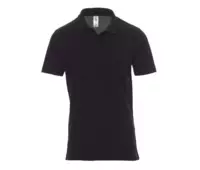 PAYPER ROME Polo triko krátký rukáv 185g-černá