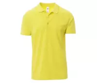 PAYPER ROME Polo triko krátký rukáv 185g-žlutá