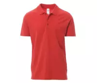 PAYPER ROME Polo triko krátký rukáv 185g-červená
