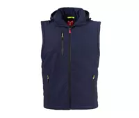 PAYPER CREEK 2IN1 LITE PAD softshellová bunda-navy modrá-3