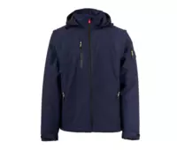 PAYPER CREEK 2IN1 LITE PAD softshellová bunda-navy modrá