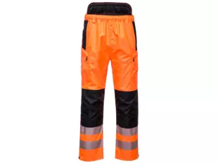 PW342 Prodyšné kalhoty PW3 Extreme Hi-Vis oranž-černá