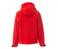 PAYPER GALE KIDS dětská softshell bunda kapuce-červená-2