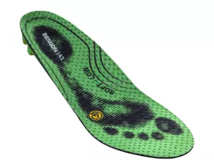 BNN ORTHOCOMFORT ESD Soft Low Insole zelená