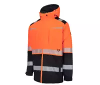 ORIBI HV 2 parka bunda tř.2 černo-oranžová 2