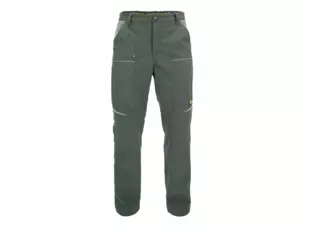 STIRLING STRETCH softshell zimní kalhoty zelená 1