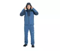 STIRLING STRETCH softshell zimní bunda modrá 6