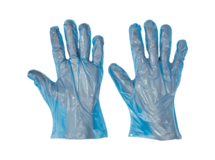 Jednorázové rukavice Duck modré-500ks v.9