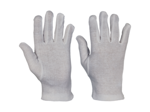 KITE - rukavice PES/bavlna bělené (v.11,12)